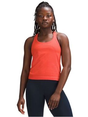 Lululemon Swiftly Tech Racerback Tank Top 2.0 *Race Length in Solar Orange